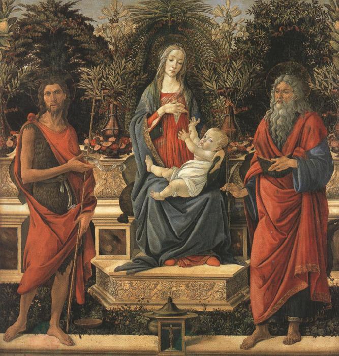 Sandro Botticelli Bardi Altarpiece (mk36) France oil painting art